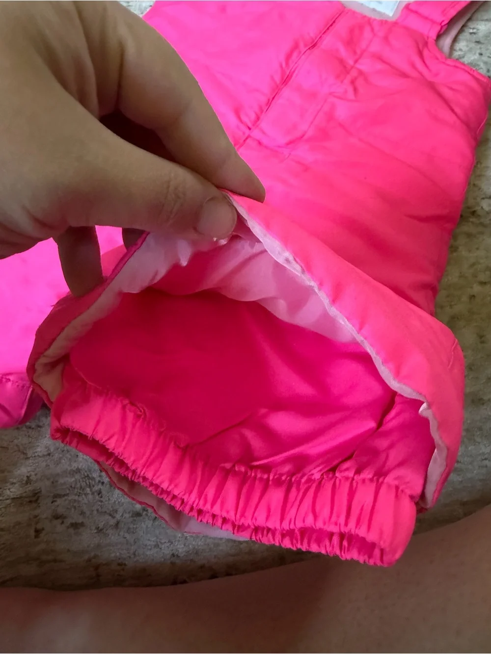 12-18 months - The Children's Place Bright Pink Insulated Snow Overalls